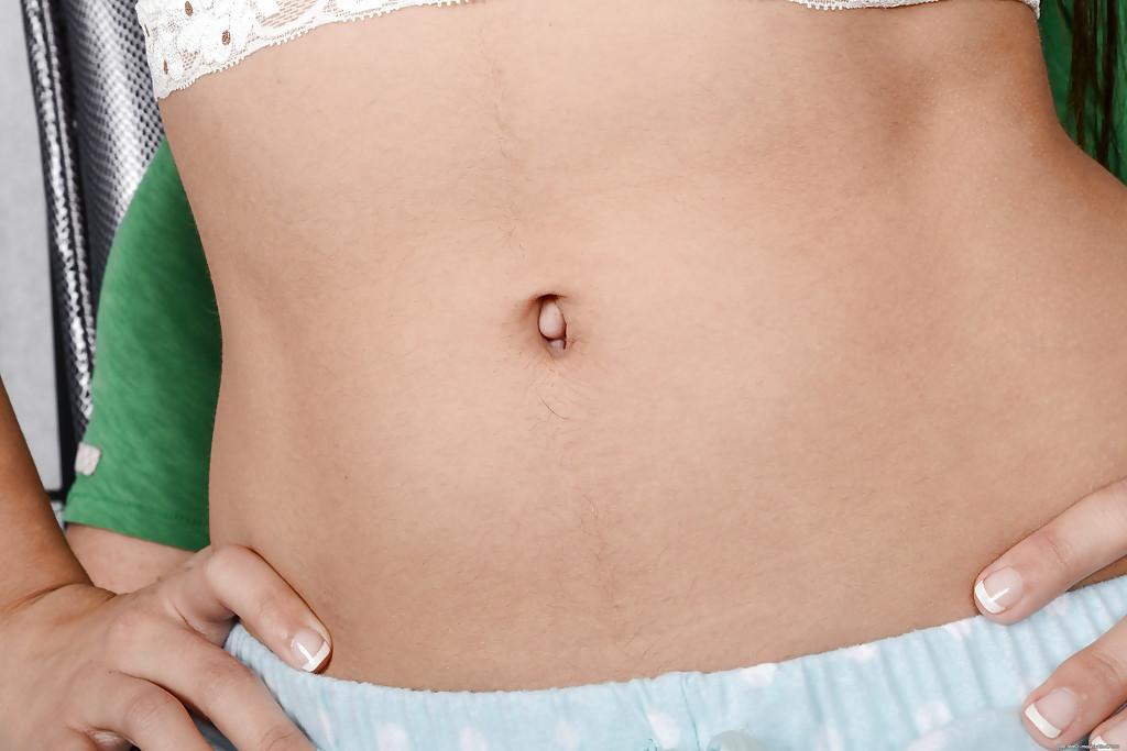 13P Bosomy amateur with hairy cooter gets shagged and jizzed over her fanny