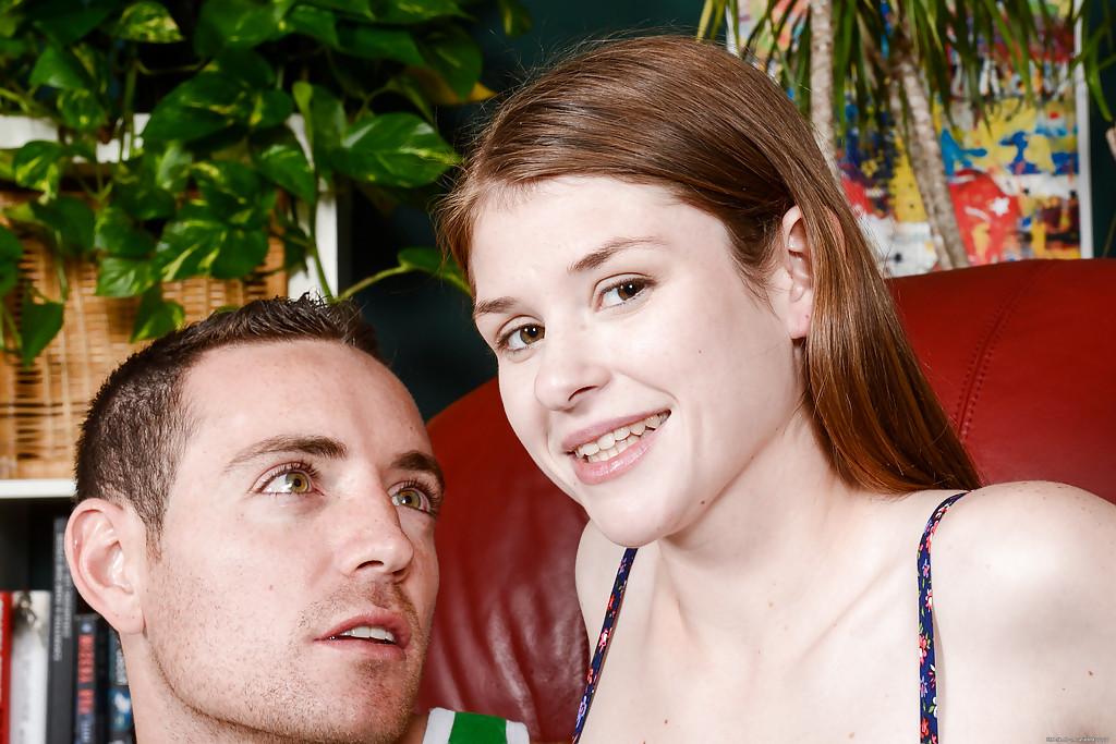16P Redhead amateur with hairy cunt in hardcore scene with a foot fetish sparkle