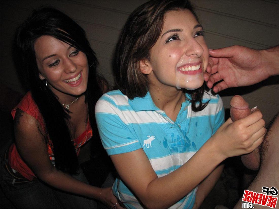 9P Horny teens film themselves fucking somewhere secluded