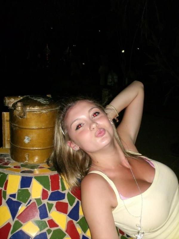 10P Busty amateur hottie displays her big breasts
