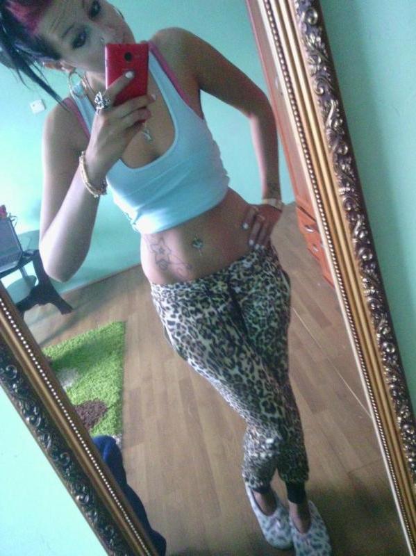 14P Brunette hottie teasing and posing sexy in hot amateur selfpics