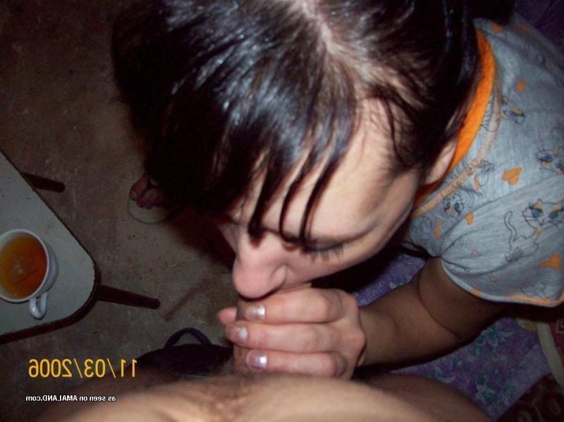 15P Naughty amateur chicks caught on cam while giving head