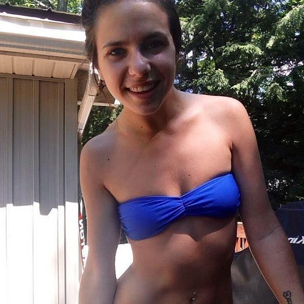 14P Amateur teen hottie getsrecorded while posing in lingerie