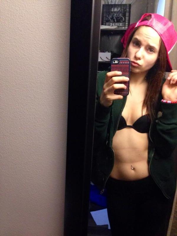14P Amateur teen hottie getsrecorded while posing in lingerie