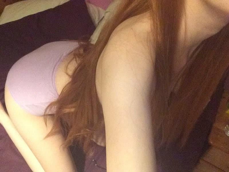 14P Naughty amateur hottie with pierced nips posing topless