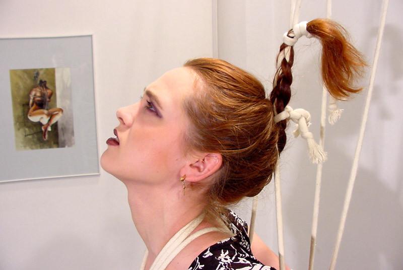 16P Teen Webby hair tied and redhead amateur babes nn bondage