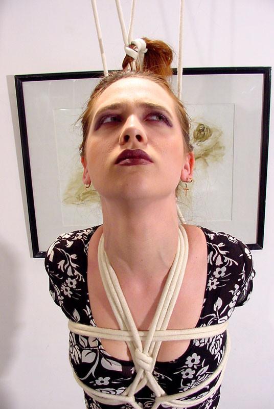16P Teen Webby hair tied and redhead amateur babes nn bondage