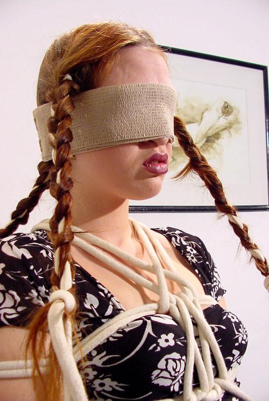 16P Teen Webby hair tied and redhead amateur babes nn bondage