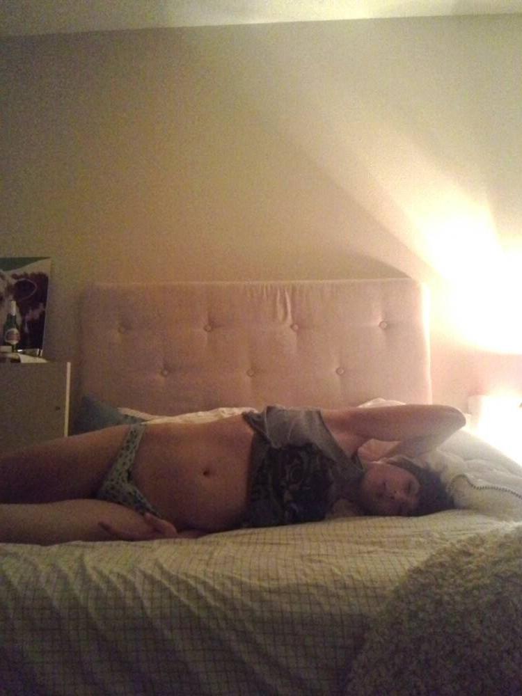10P TS Caiden Hall in black panties amateur mirror selfshots