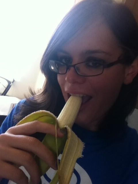 10P See this cute nerdy amateur shemale in her first porn shoots soon, using her tig