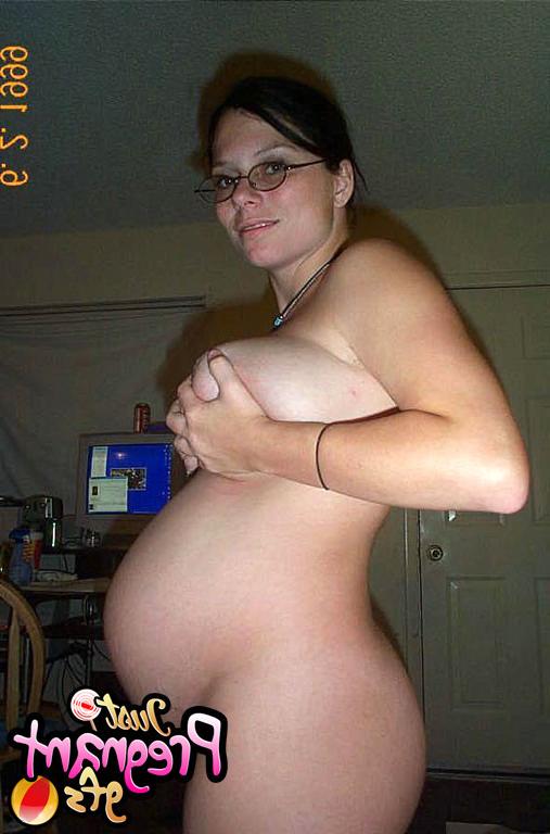 15P Teasing big belly amateur teens pregnant