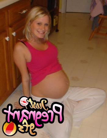 15P Teasing big belly amateur teens pregnant