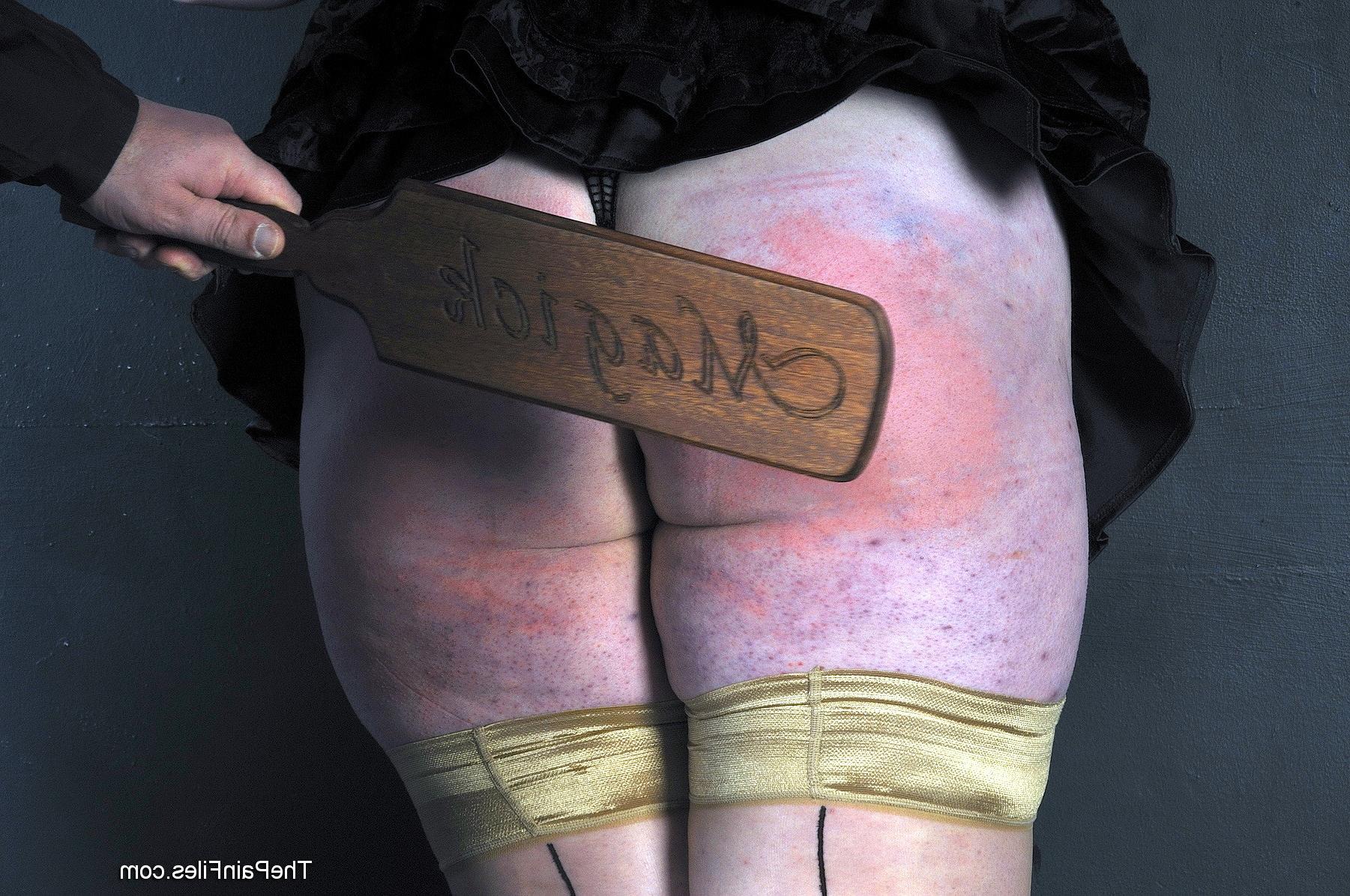 16P Bbw submissives spanking and corporal punishment of amateur fatty in hardcore do