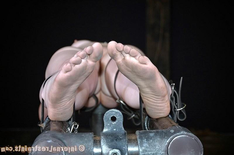 16P Hazel amateur is humiliated in bondage her pussy made to orgasm