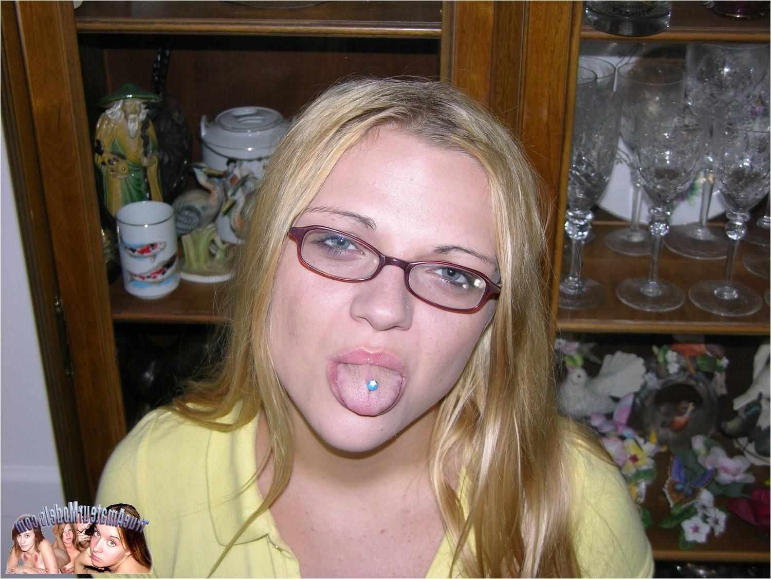 10P Teen Nerd With Glasses Gives Blowjob And Models Nude