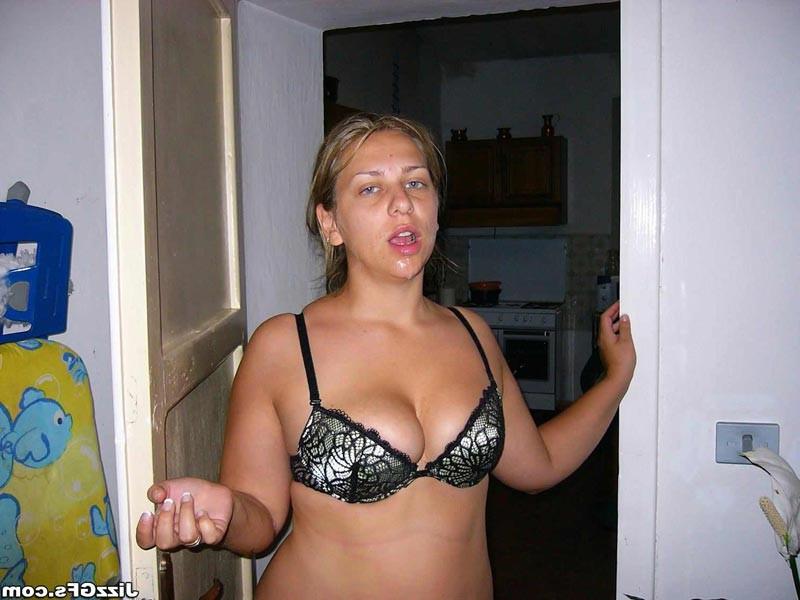 17P Chubby teenie blondie amateur sucking cock and getting jizz