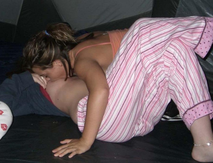15P Nice picture gallery of naughty naked amateur lesbos camping 