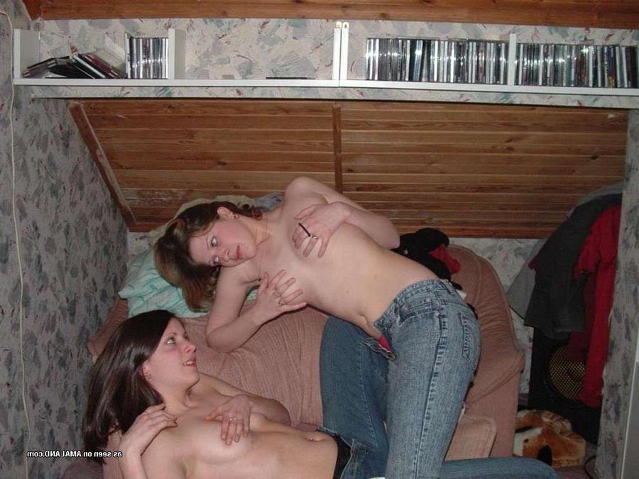 15P Nice hot picture selection of amateur sexy lesbians in a kinky fun