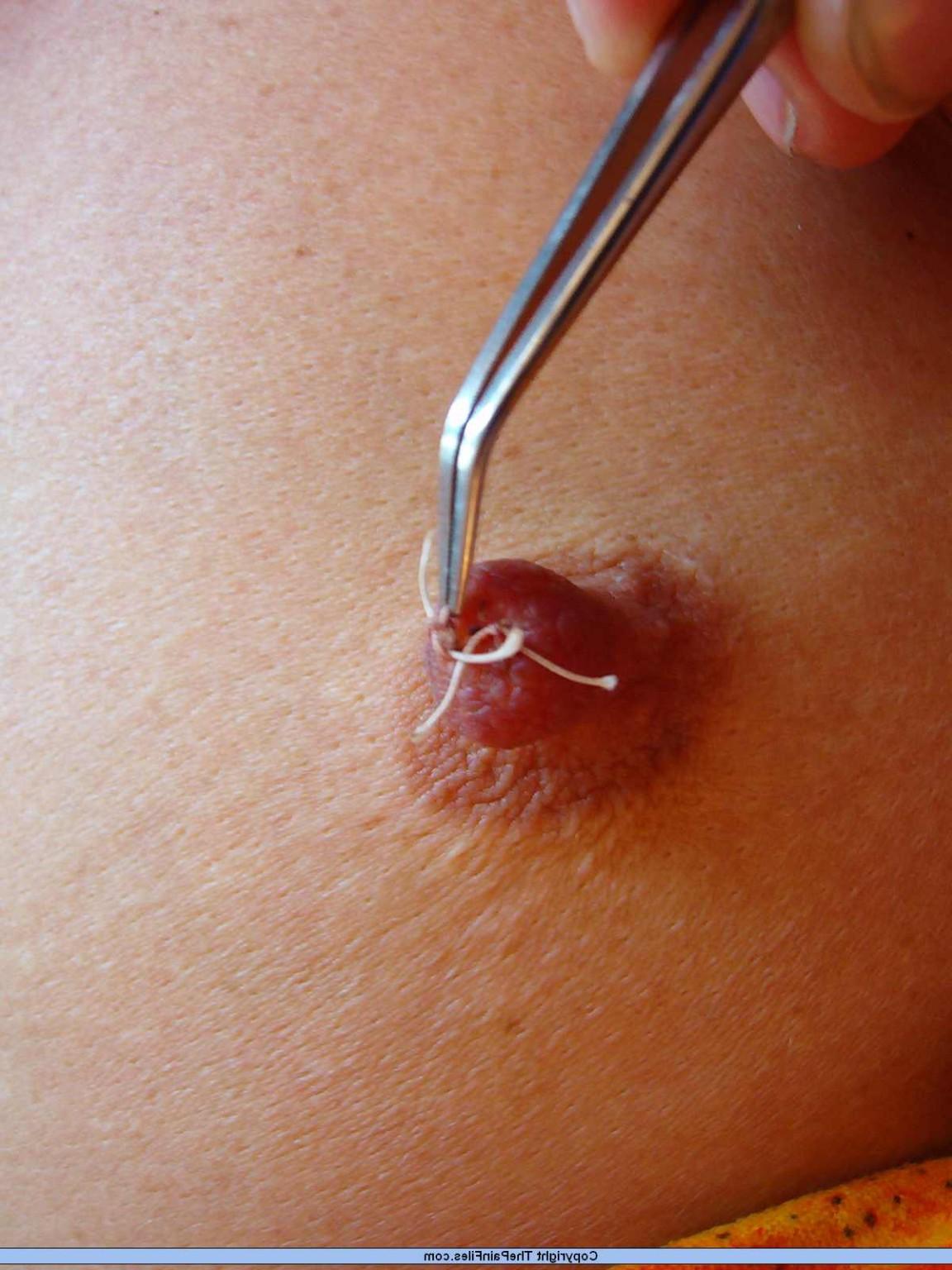 16P German amateur slavegirl in needle pain and extreme tit torments