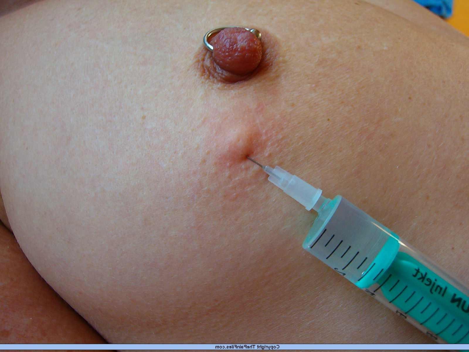 16P German amateur slavegirl in needle pain and extreme tit torments