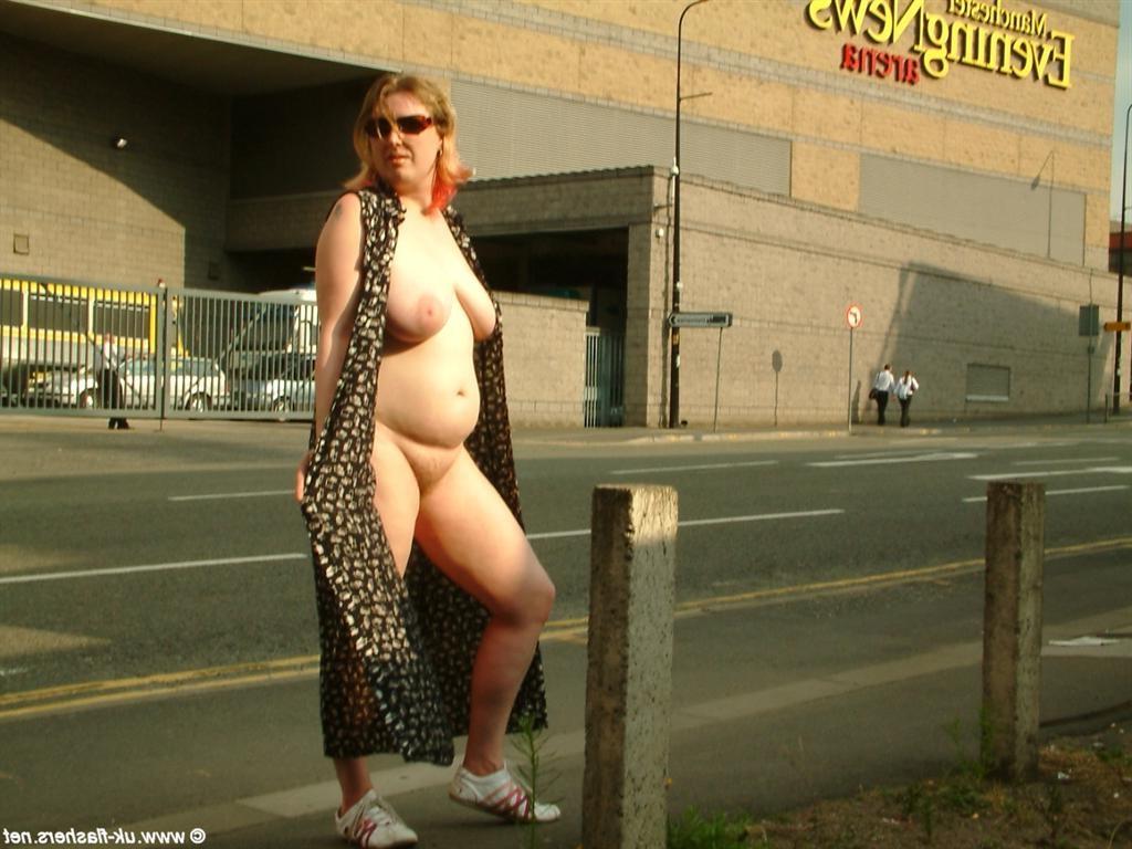 16P Kayte nude in public and uk amateur bbw flashing tits and pussy downtown with re