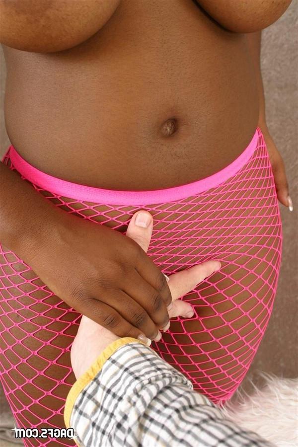11P Busty Black Amateur Sucking Cock