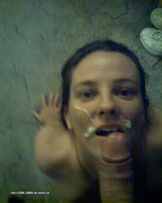 15P Horny amateur girlfriends taking messy cumshots