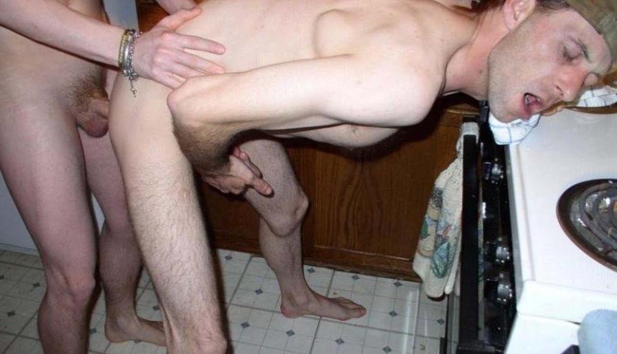 15P Photo compilation of horny amateur naughty boyfriends ass-fucking 