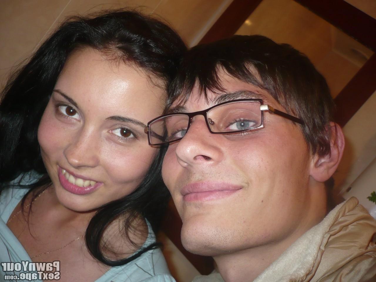 15P Sucked and fucked in public places is what this hot amateur teen couple loves to
