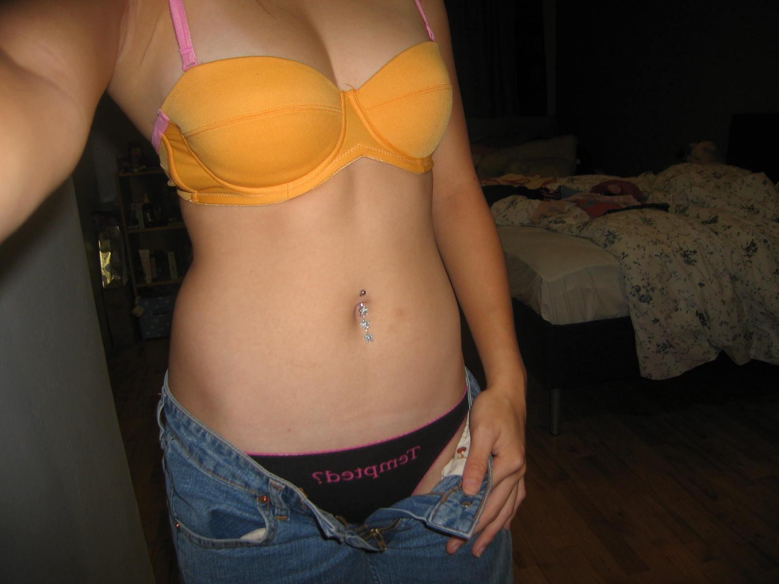 15P Homemade selfpix taken by gorgeous real amateur teen girlfriends