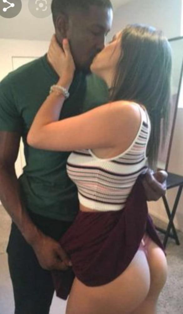 25P Amateur interracial kissing