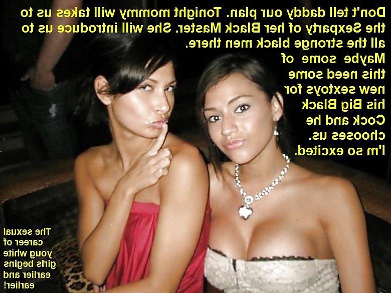25P Captions --Dreams of young white girls-- Part VI