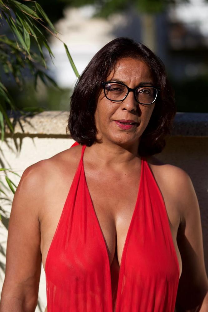 25P 26. French wife poses for hubby