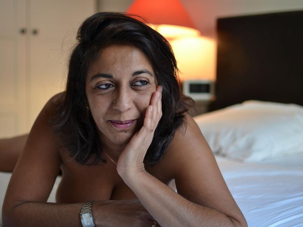 25P 26. French wife poses for hubby