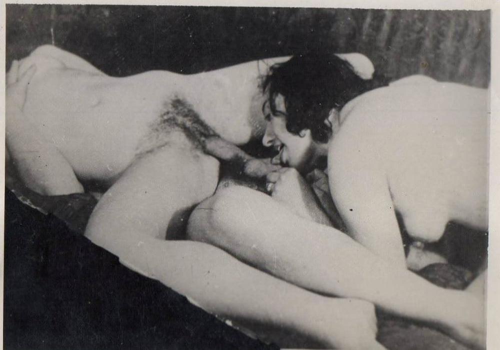 8P 1940s ffm threesome