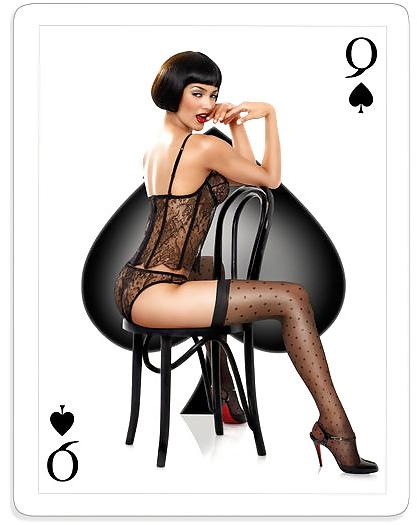 19P Queen of spade