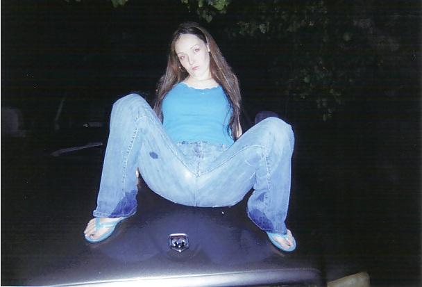 6P My down caucasian woman
