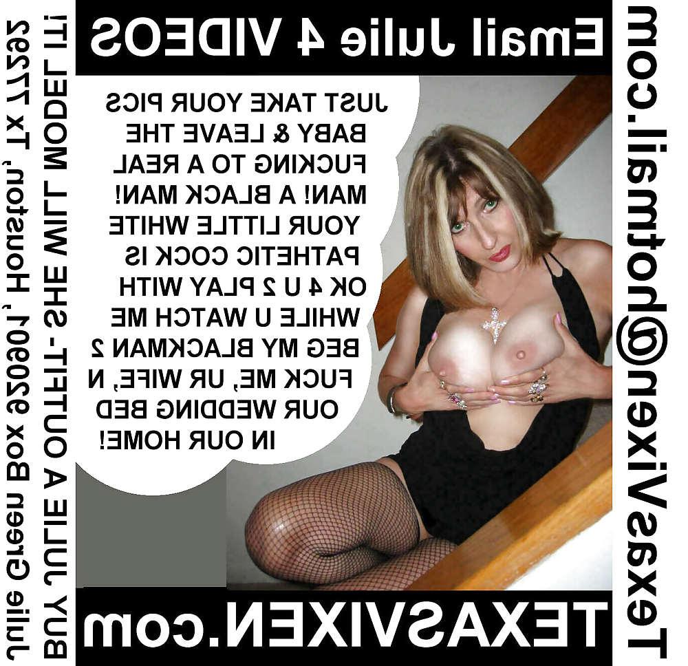 25P WIFE JULIE BLACKCOCK WHORE...HUBBY WIMP CUCKYBOY