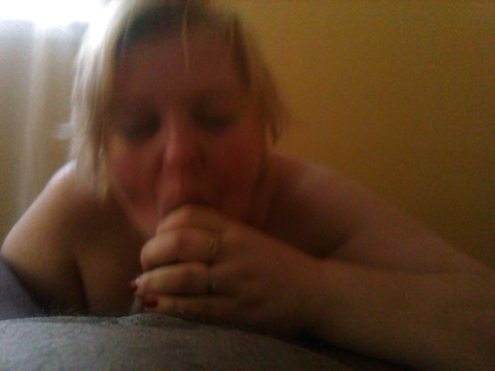 25P Spanking sub sucks cock