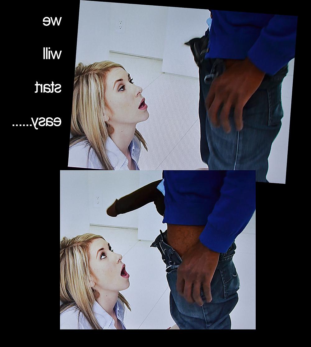 22P White meat for black cock