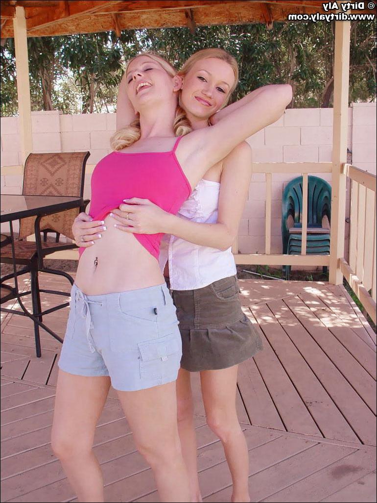 20P Pictures of Dirty Aly having some lesbian teen sex with XXX Raimi