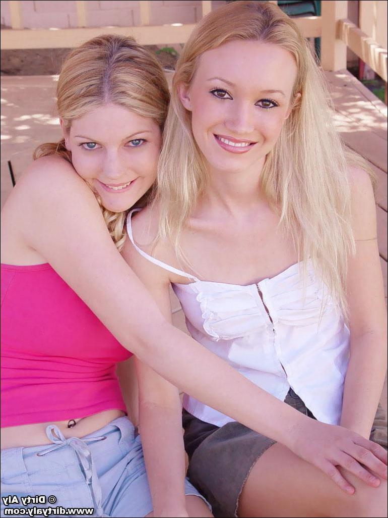 20P Pictures of Dirty Aly having some lesbian teen sex with XXX Raimi