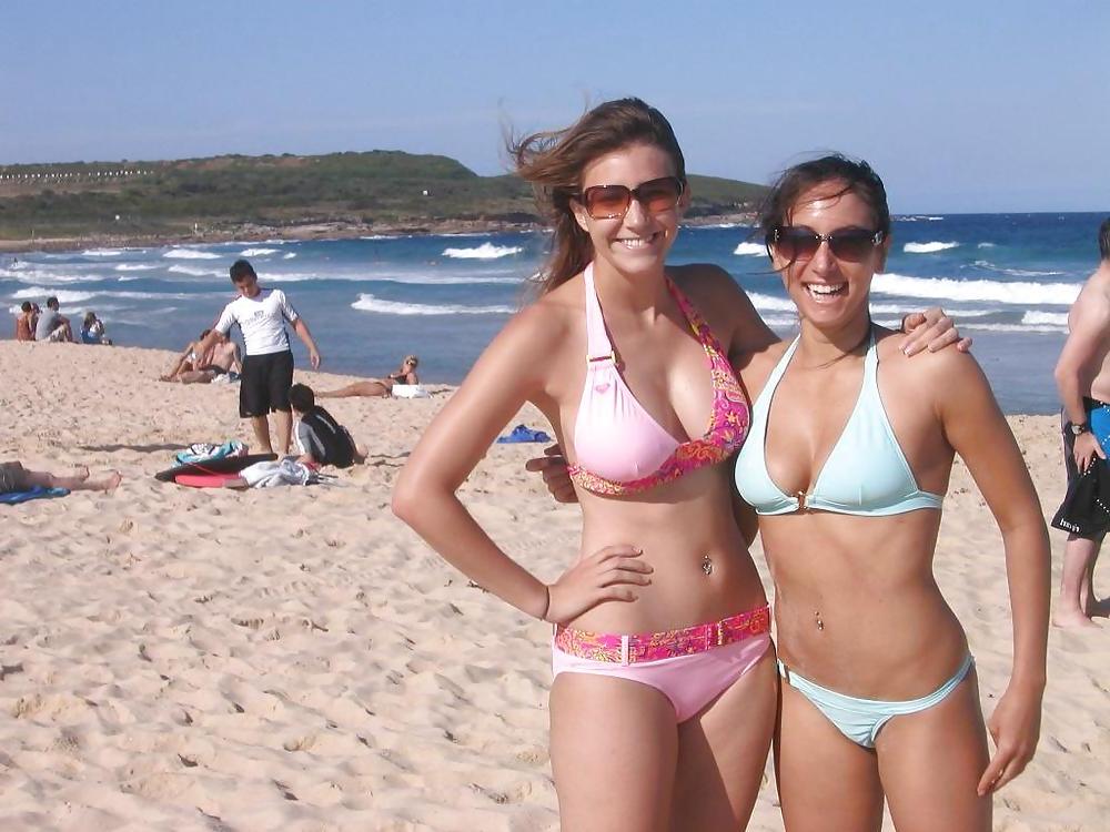 25P Lesbian Girls on Beach