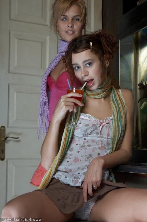 15P Pictures of Natasha Shy having lesbian teen sex with Sasha Blonde