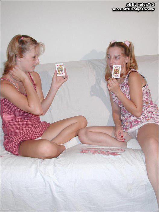 20P Pictures of Taylor Little getting naughty with her teen friend