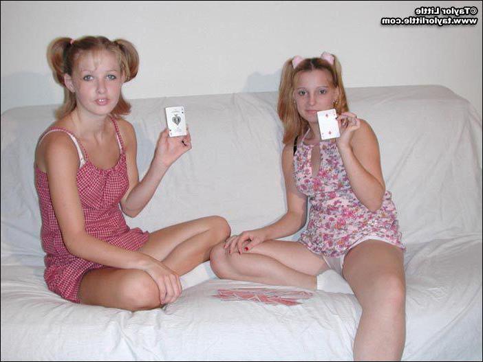 20P Pictures of Taylor Little getting naughty with her teen friend