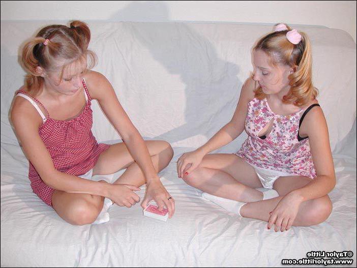 20P Pictures of Taylor Little getting naughty with her teen friend