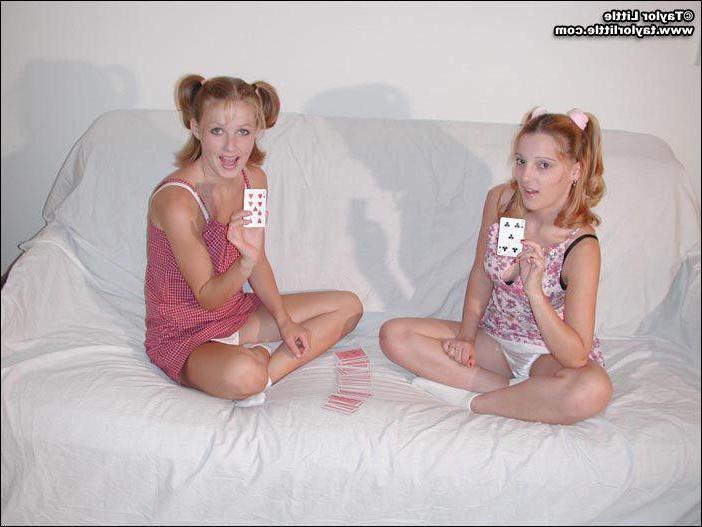 20P Pictures of Taylor Little getting naughty with her teen friend
