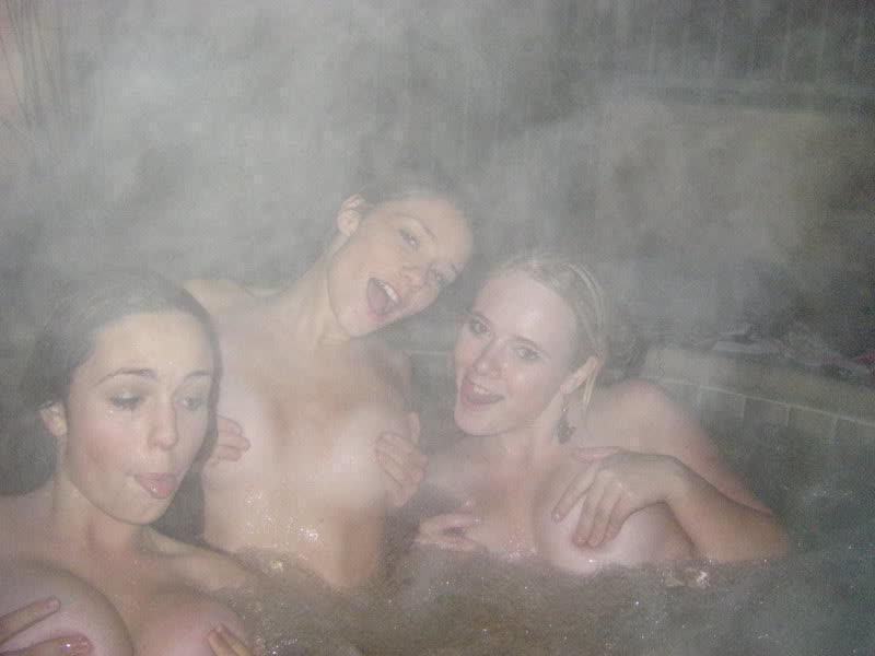 14P Hot lesbian college girls go wild at a party