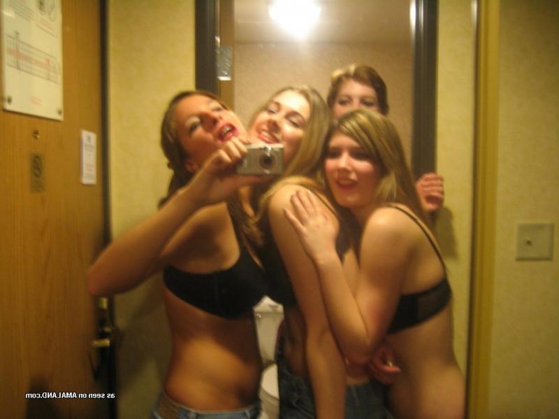 14P Pictures of wild amateur kinky lesbians going crazy in a hotel room